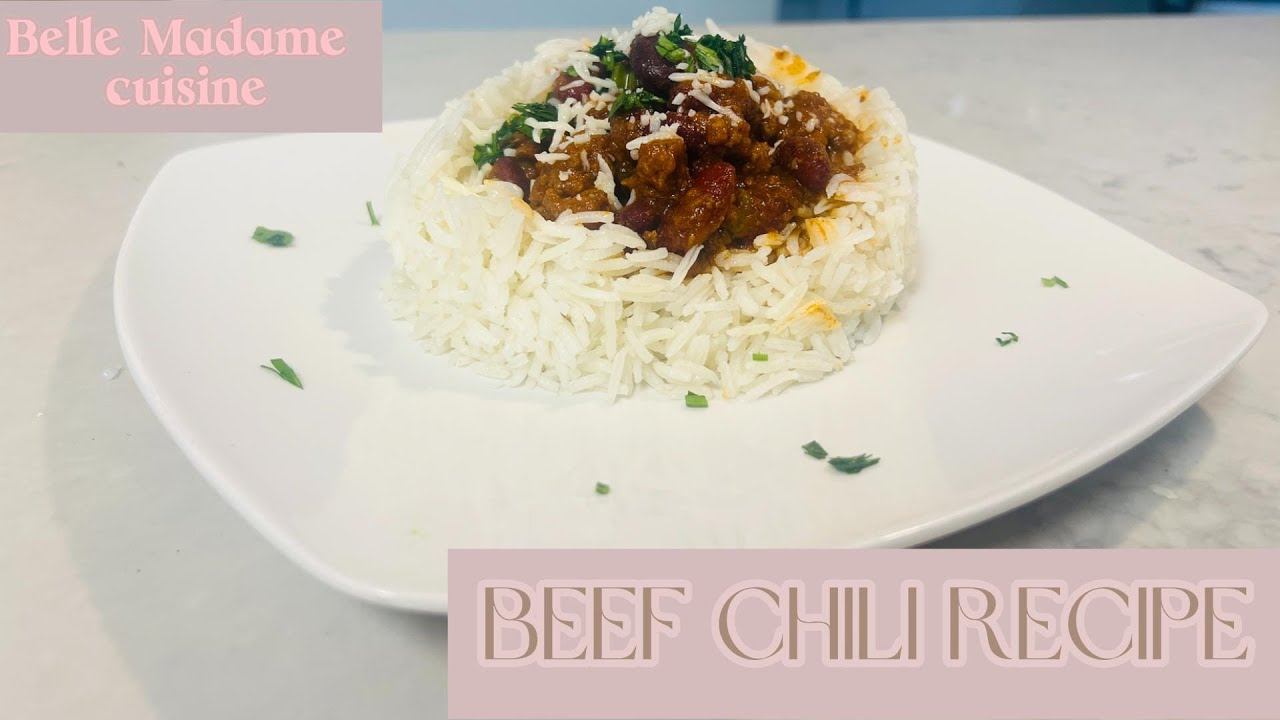Beef chili Recipe - Dining and Cooking