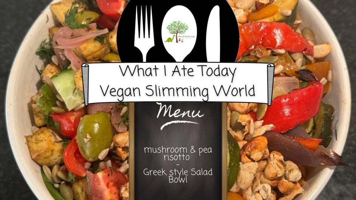 What I ate today as a vegan on Slimming World - 9/4/24