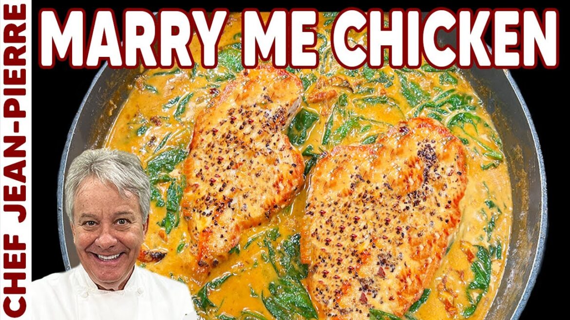 Marry Me Chicken | Chef Jean-Pierre
