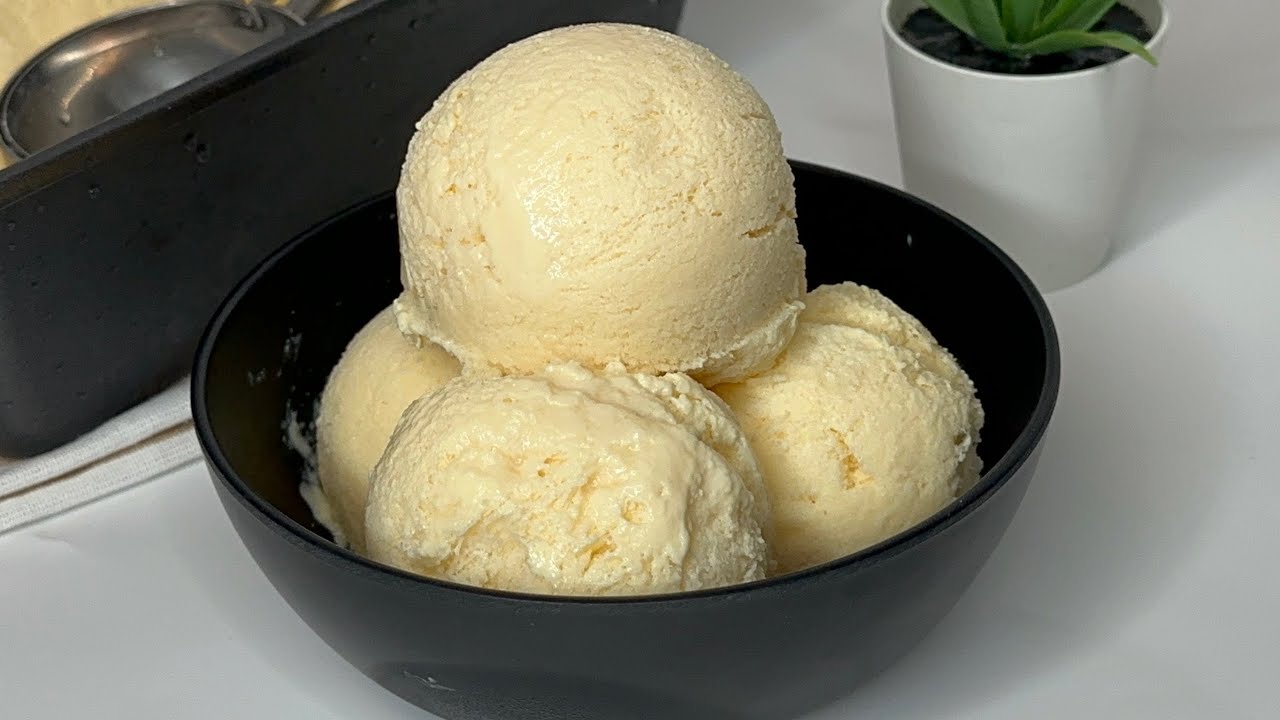 How to make ice cream without whipping cream, no condensed milk, no ice