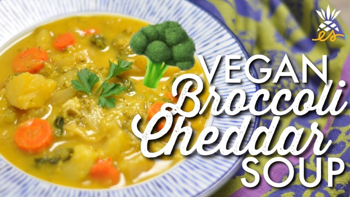 Instant Pot Vegan Broccoli Cheddar Soup | Low-fat, Plant-based Instant Pot Vegan Broccoli Cheddar Soup | Low-fat, Plant-based
