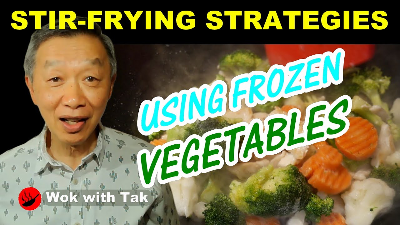 How to stirfry frozen vegetables, making them taste as good as fresh