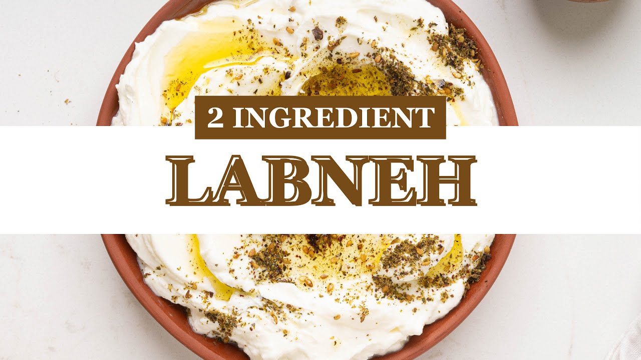 2 Ingredient Labneh (Strained Yogurt) Dining and Cooking