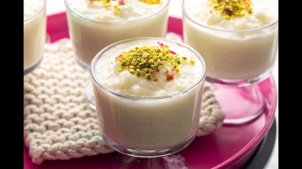Lebanese Rice Pudding (Riz Bi Haleeb)
