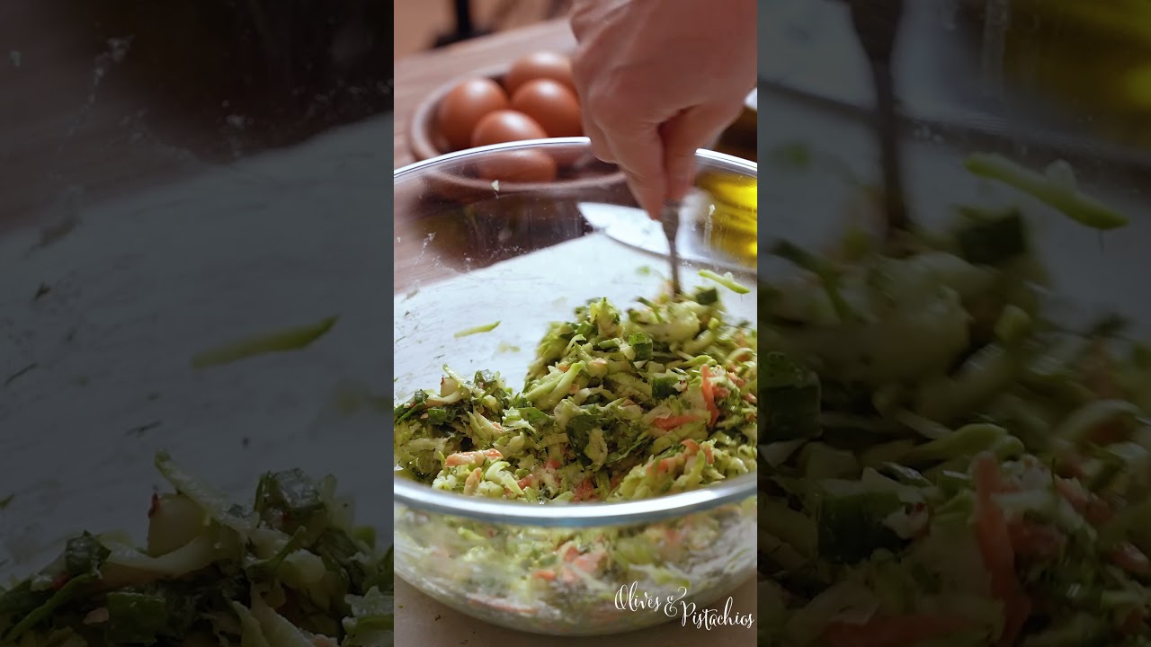 Baked Zucchini Fritters | Vegetarian Recipes #youtubeshorts #vegetarian ...