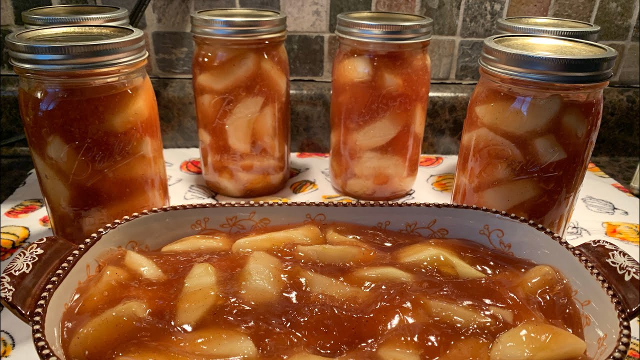 My Secret to Canning the PERFECT Apple Pie Filling without Oozing ...