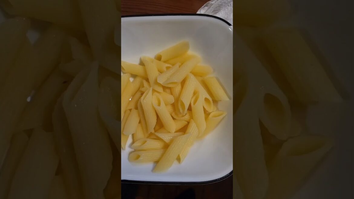 Pasta with chicken or without