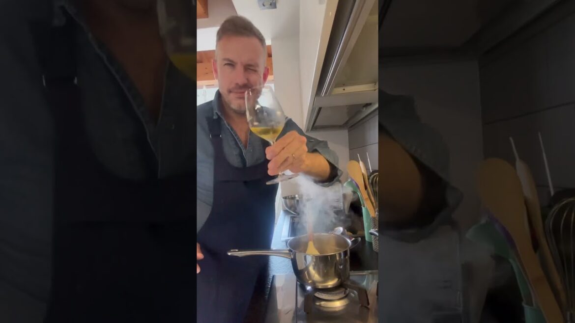 Risotto con carletti, noci e mascarpone al gorgonzola