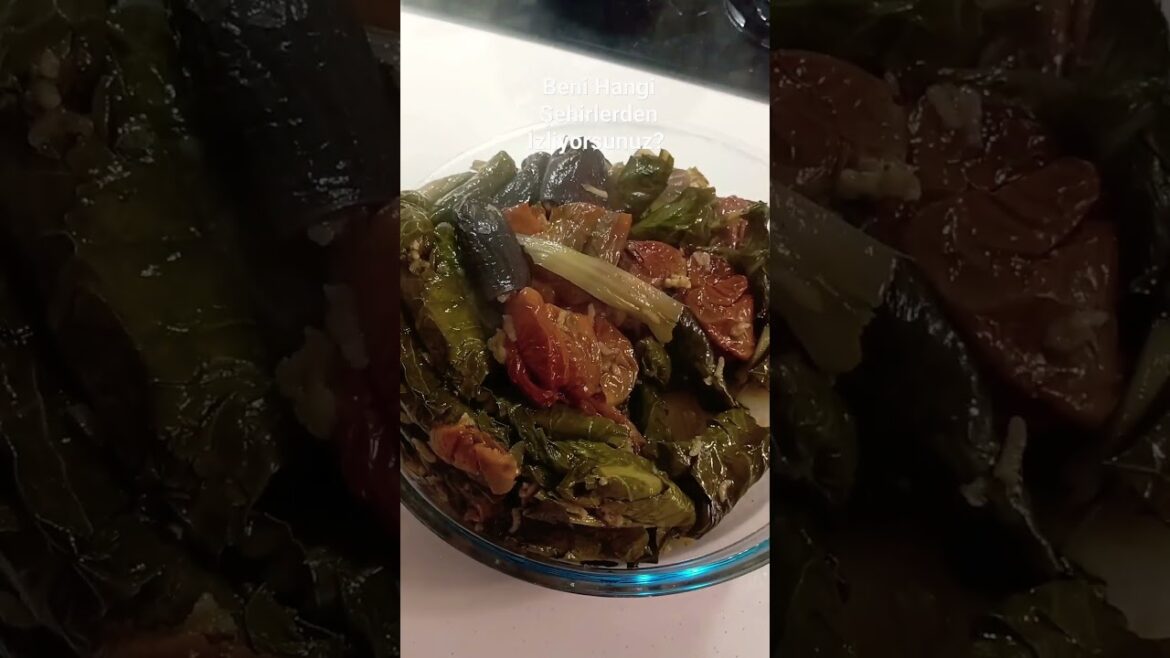 Etli Kara Lahana /Kelem  Sarmasını Bir De Böyle Deneyin - Tarif Yorumda #iftar #shorts