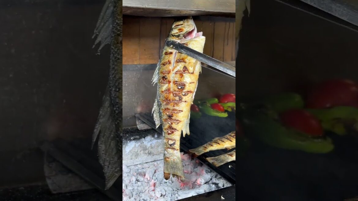 Izgara Levrek Balığı Nasıl Yapılır ?  #ağababadöner #ızgara #levrek
