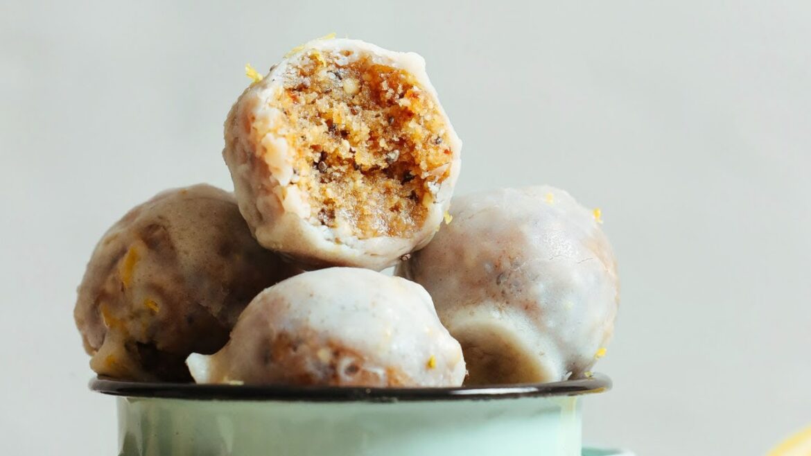 No-Bake Lemon Poppy Seed Donut Holes | Minimalist Baker Recipes No-Bake Lemon Poppy Seed Donut Holes | Minimalist Baker Recipes