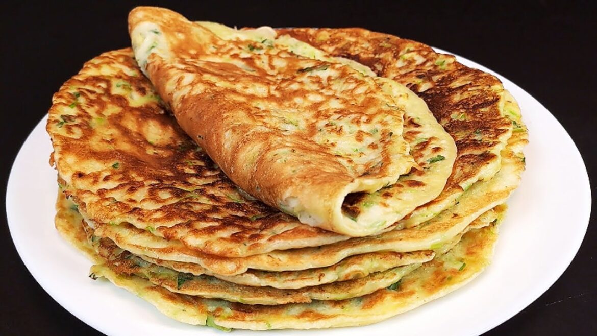 Potatoes and zucchini taste better than meat. A simple recipe with simple ingredients.