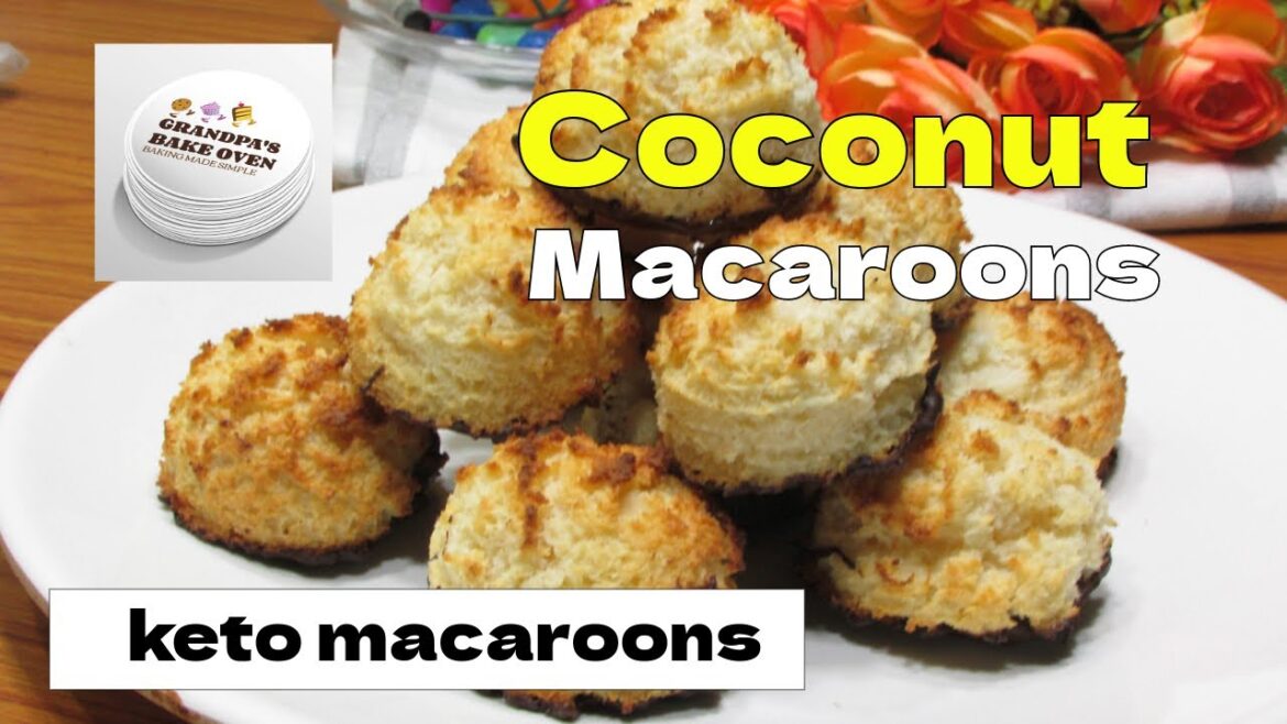 "Easy Homemade Coconut Macaroons Recipe | How to Make Coconut Macaroons from Scratch"