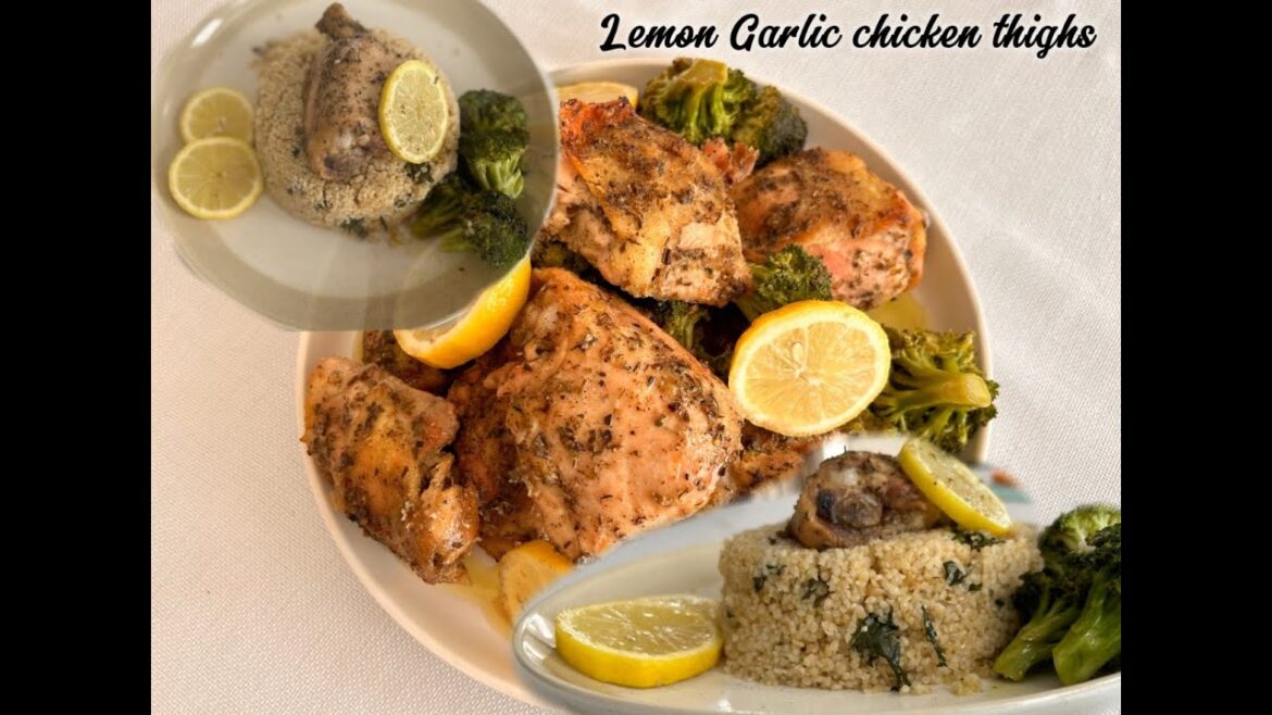 Lose weight and still enjoy food|Famous Greek Lemon Chicken Recipe with bulgur| Enjoy eating healthy