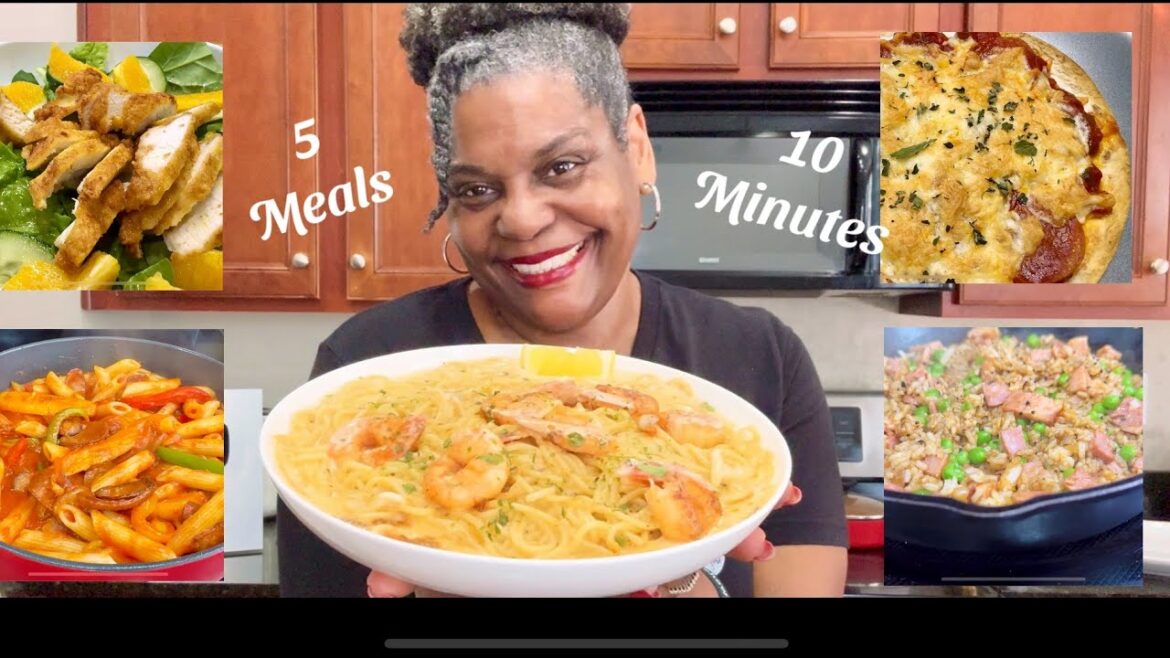 5 Delicious Simple Dinner Meal Recipes When You Don't Know What To Cook | Done in 10 Minutes