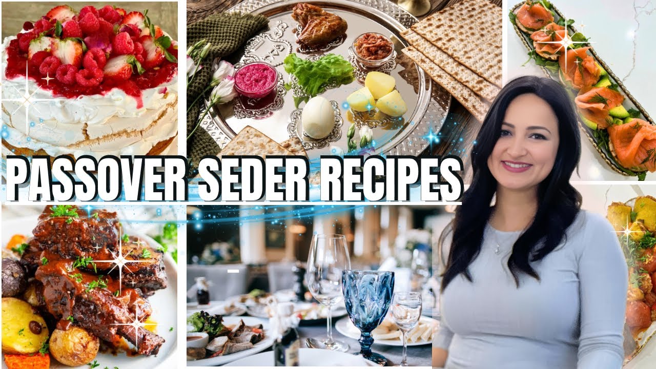 Passover Seder and Shabbat Recipes Sephardic Pesach Menu Dining and