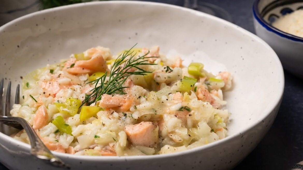 Lemony Salmon Risotto Recipe Lemony Salmon Risotto Recipe