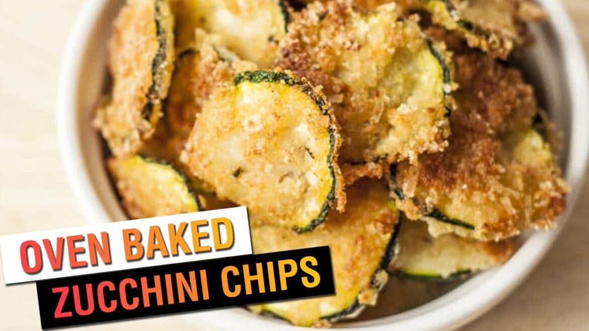 Oven Baked Zucchini Chips