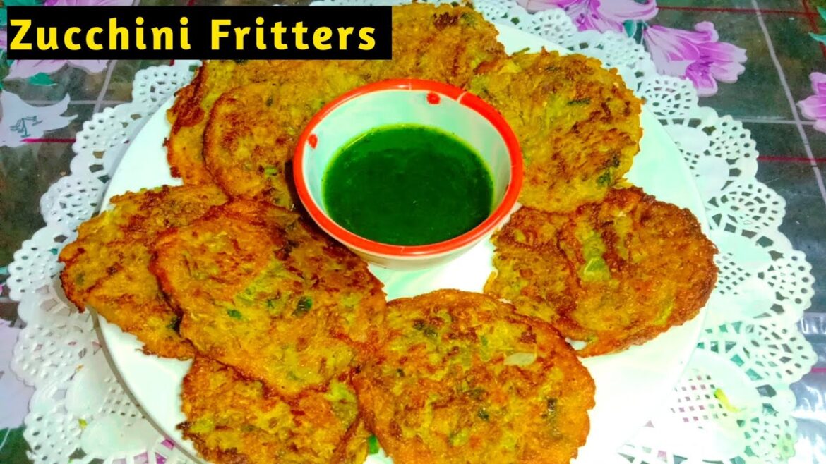 Zucchini is tastier than meat! Healthy and incredibly delicious | Zucchini Fritters | My_World25