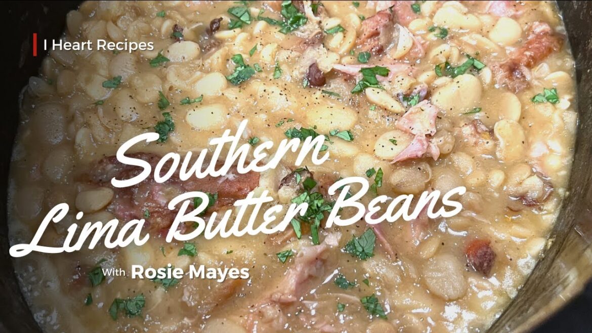 Southern Style Lima Butter Beans Recipe - I Heart Recipes