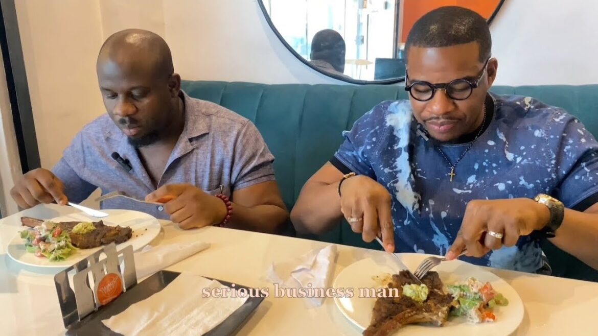 Cooking Juicy Rib-Eye Steak and Tuna Salad for My Boys | Dr. Tola Awosika & Ore Okuboyejo Cooking Juicy Rib-Eye Steak and Tuna Salad for My Boys | Dr. Tola Awosika & Ore Okuboyejo