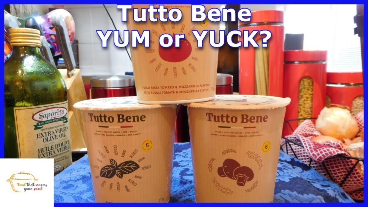 Tutto Bene : YUM or YUCK?? : Mushroom Risotto, Fusilli Pesto, Fusilli Tomato : Episode FR069