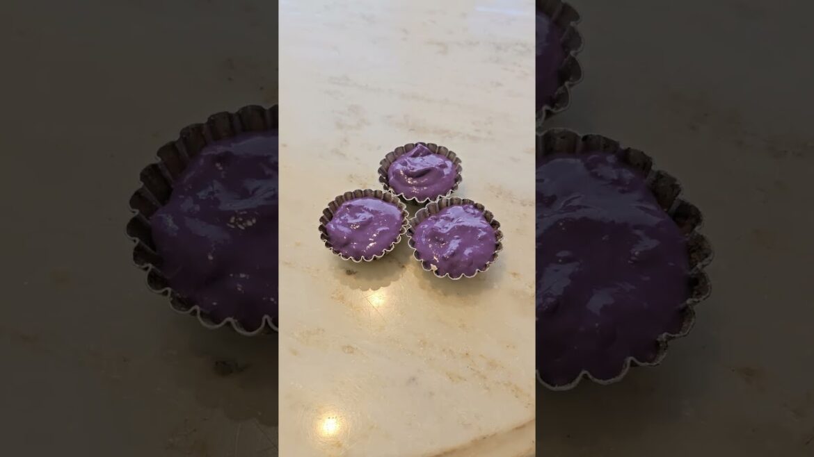 Japanese Purple Sweet Potato Pie | Thanksgiving Recipe | #shorts #recipe #healthy