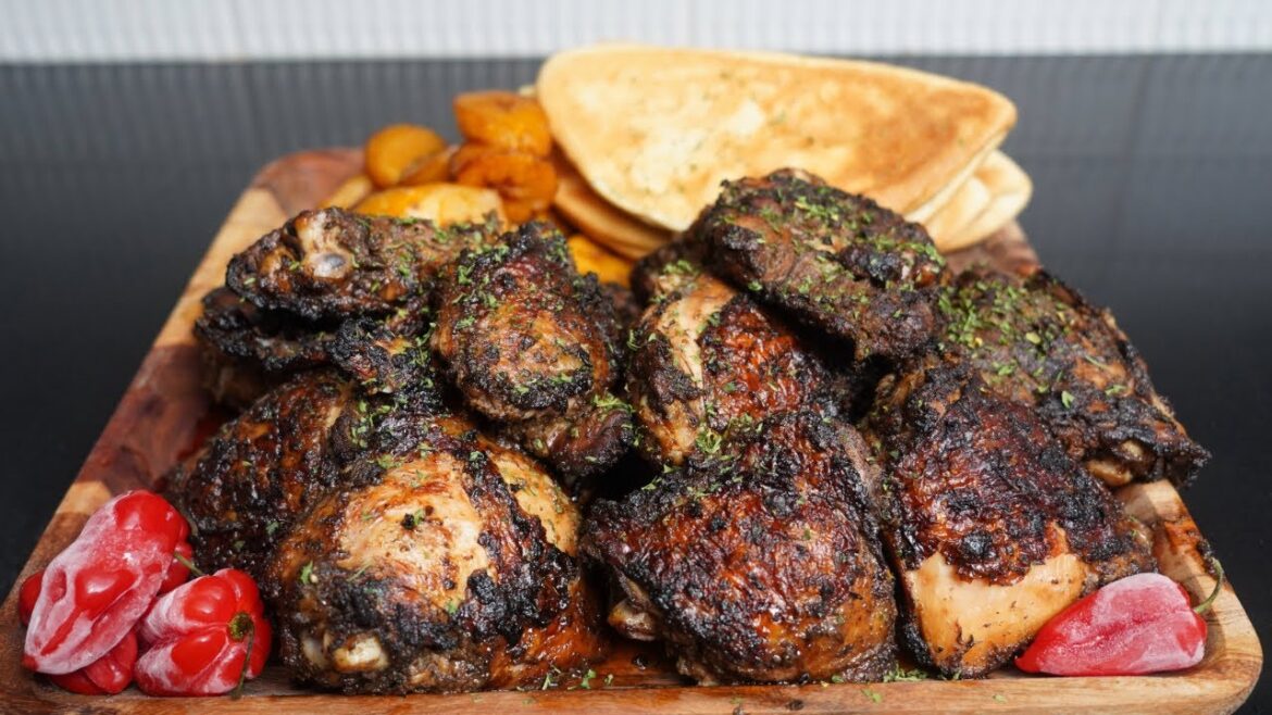 The Perfect Jerk Chicken & Coco Bread Recipe - Dining and Cooking