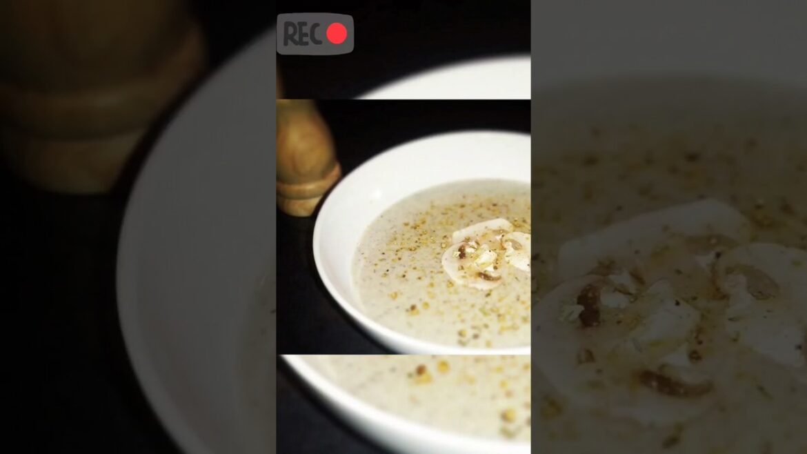 Creamy champignon soup with cream #soup #recipe Creamy champignon soup with cream #soup #recipe