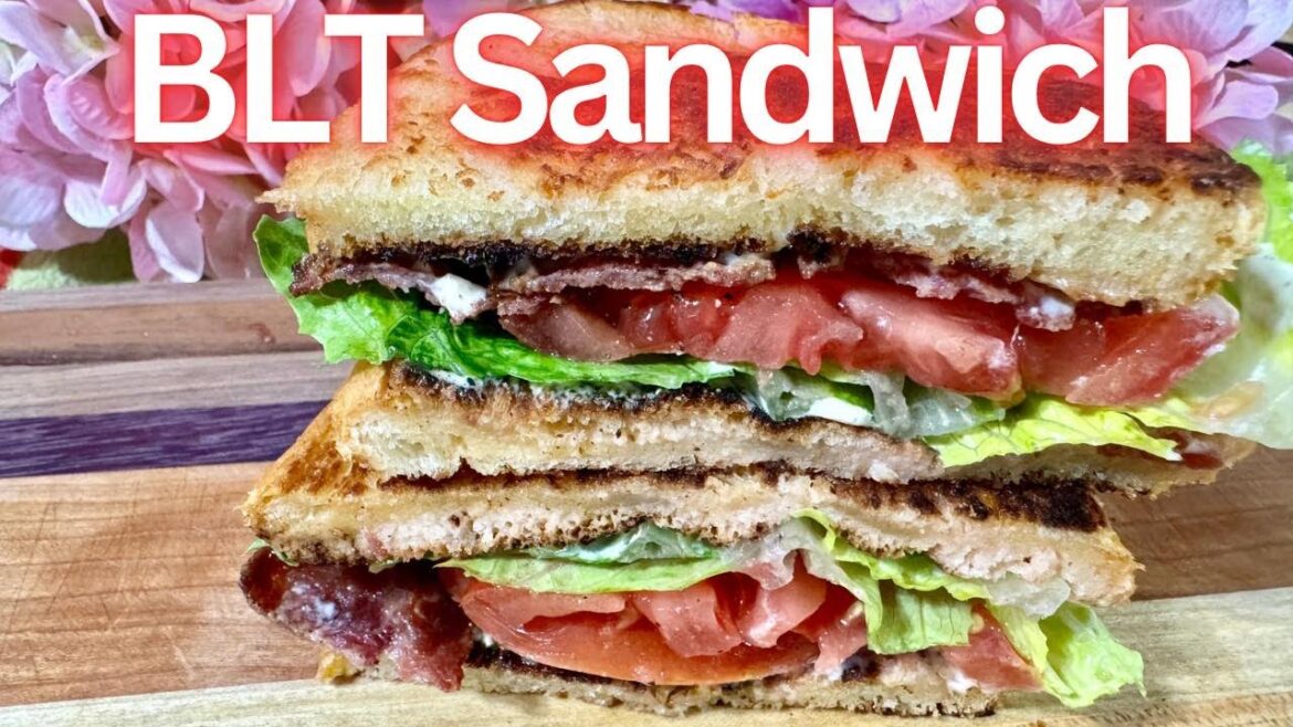 Best BLT Sandwich | How to Make BLT Sandwich Using Turkey Bacon | By Ross Kitchen Recipes