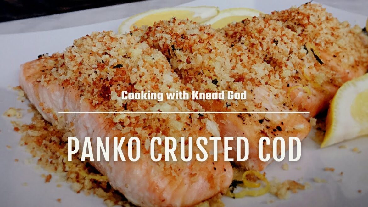 Baked cod fish with panko bread crumbs – Cooking With Knead God Baked cod fish with panko bread crumbs - Cooking With Knead God