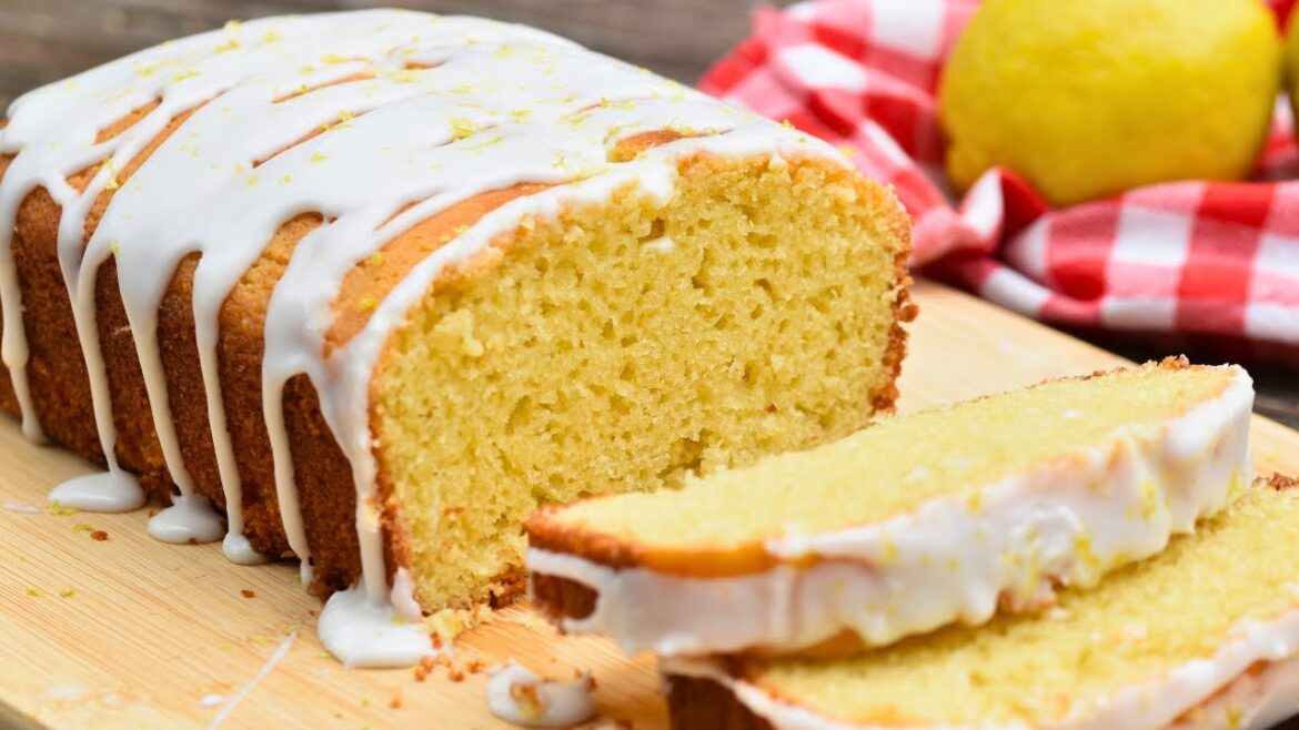 Moist Lemon Pound Cake Recipe from Scratch