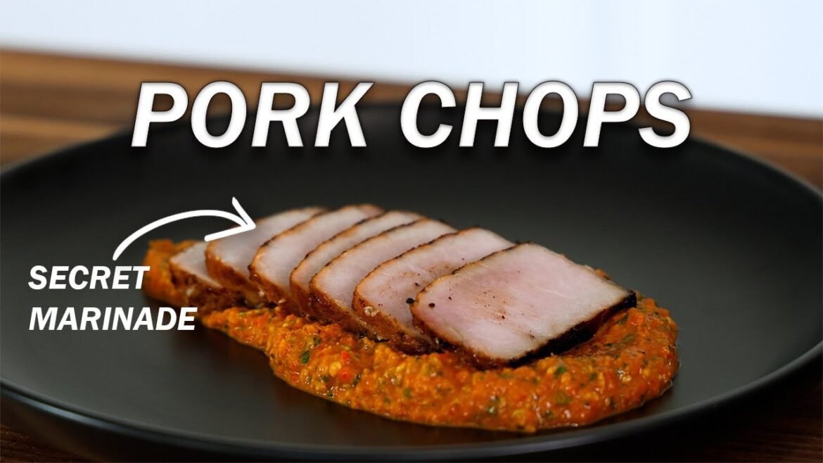 EPIC PORK CHOPS WITH ROMESCO EPIC PORK CHOPS WITH ROMESCO