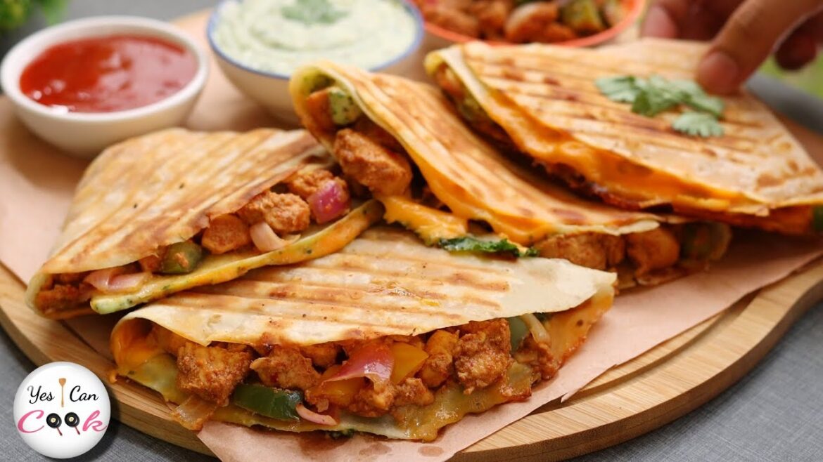 BBQ Chicken Wraps (Ramadan Special) Recipe by Yes I Can Cook