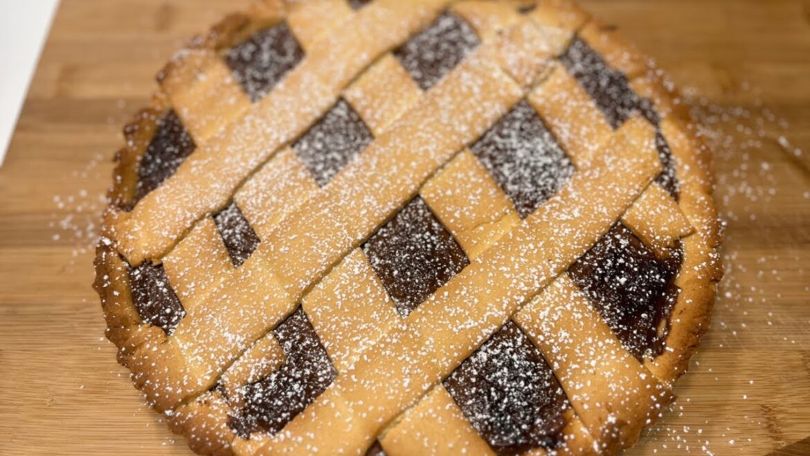 CROSTATA CON NUTELLA di Betty e Marco - Ricetta facile e veloce