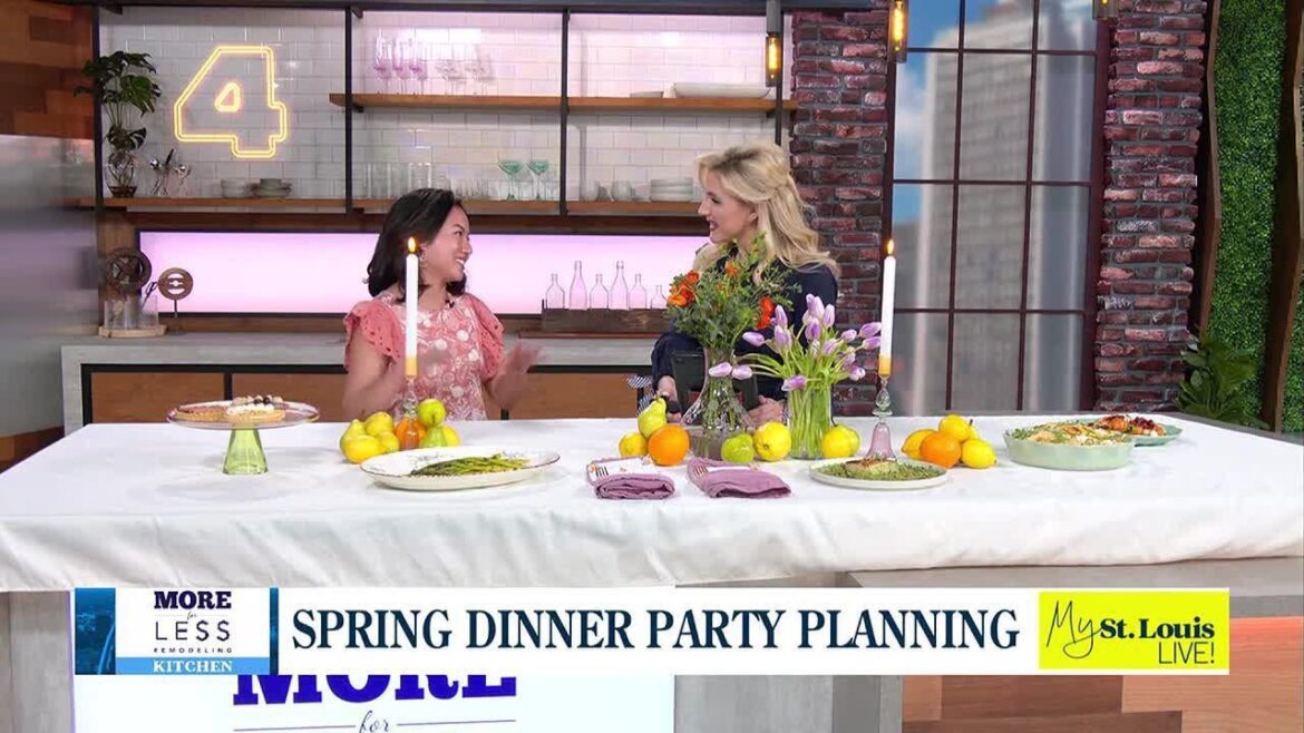 How to plan for a spring dinner party How to plan for a spring dinner party