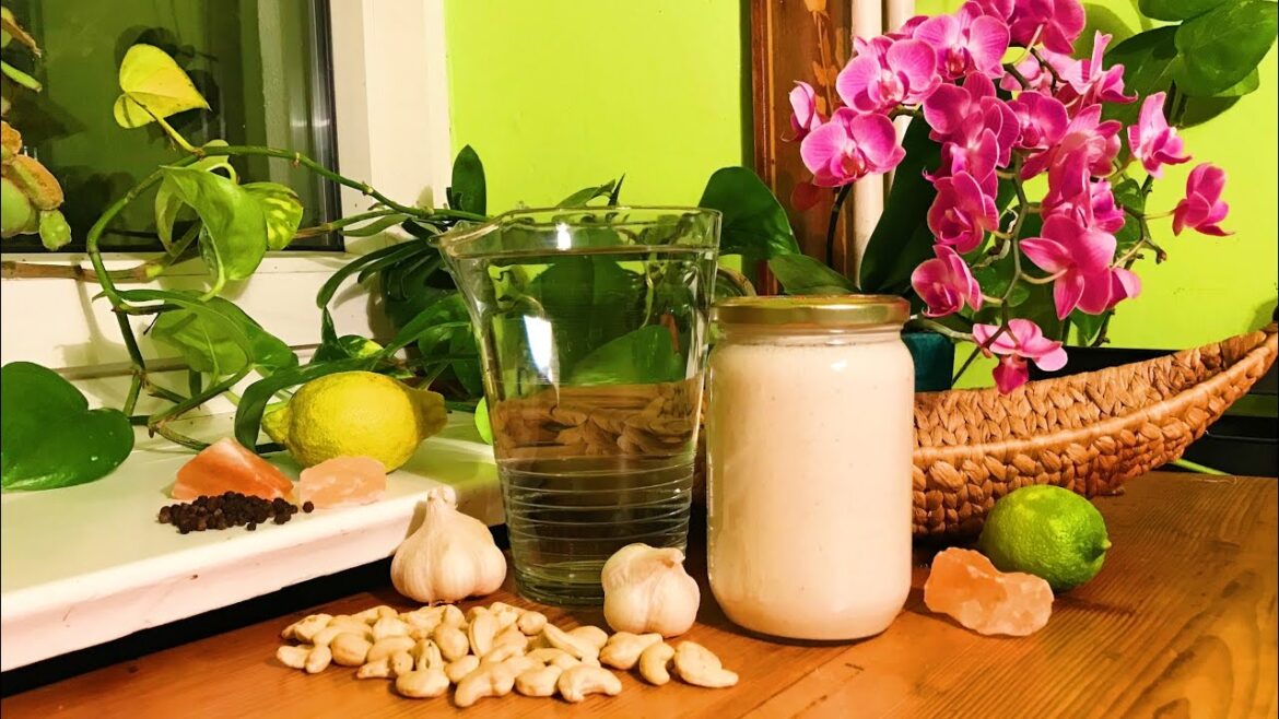 Garlic Cashew Dressing ~ Take 3 Garlic Cashew Dressing ~ Take 3