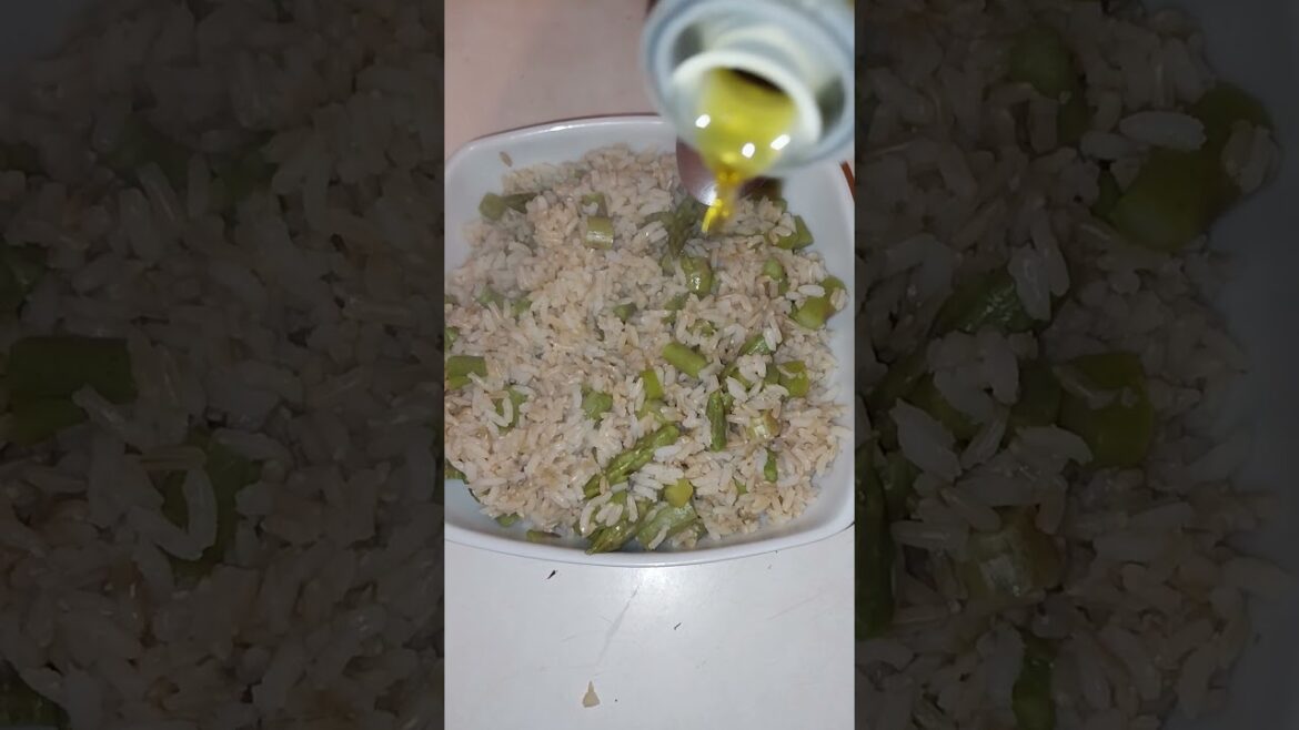 risotto con asparagi #shorts