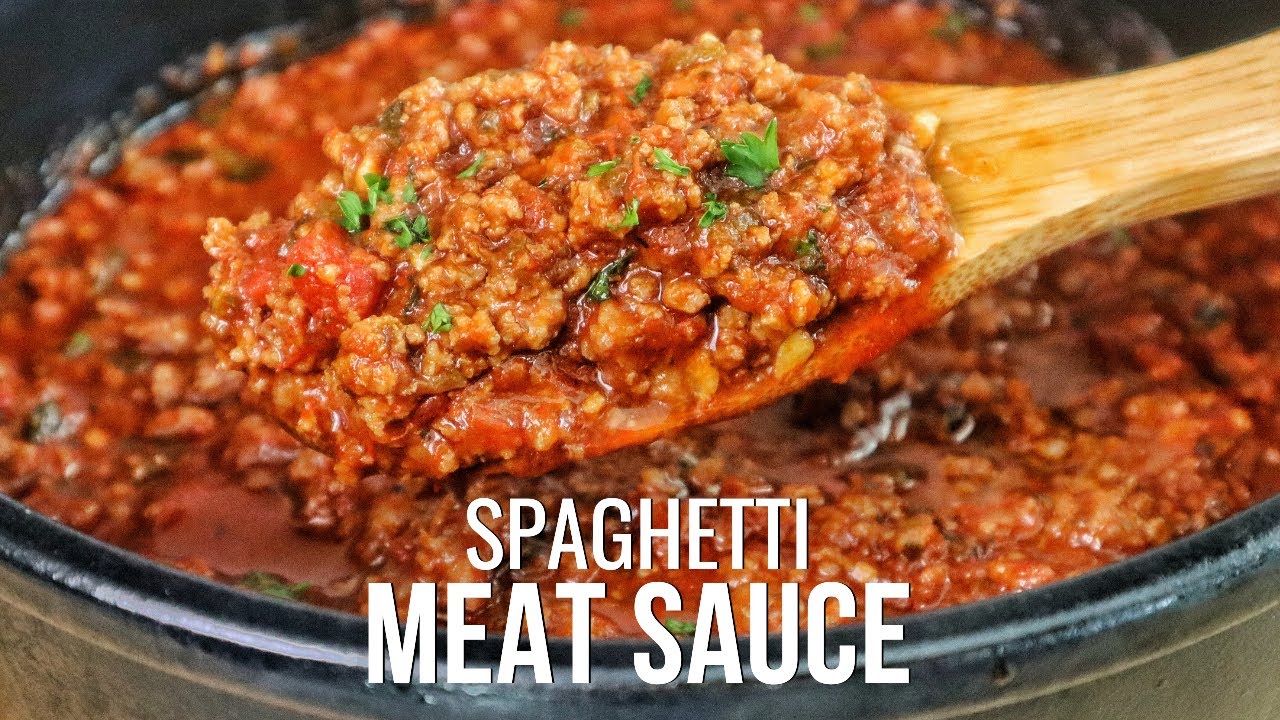 The Ultimate Spaghetti Meat Sauce Recipe - Dining and Cooking