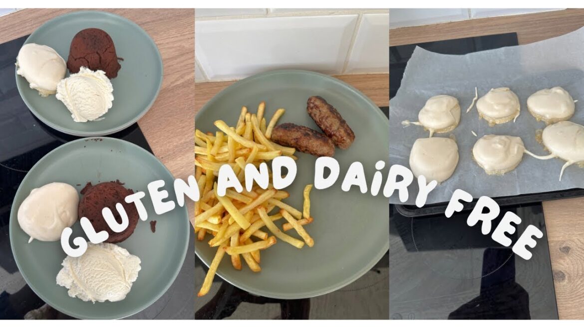 Cooking Vlog: Gluten and Dairy Free Chocolate Fondants, Meringues, Tzatziki and Lamb Koftas!