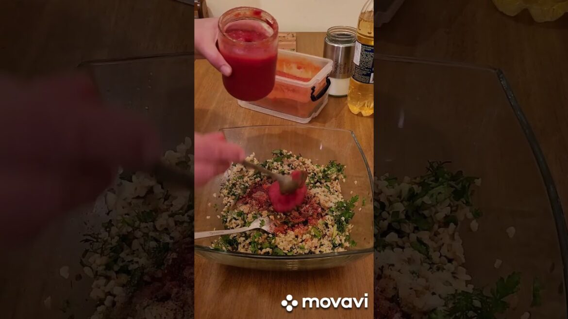 Салат табуле прастой но вкусный