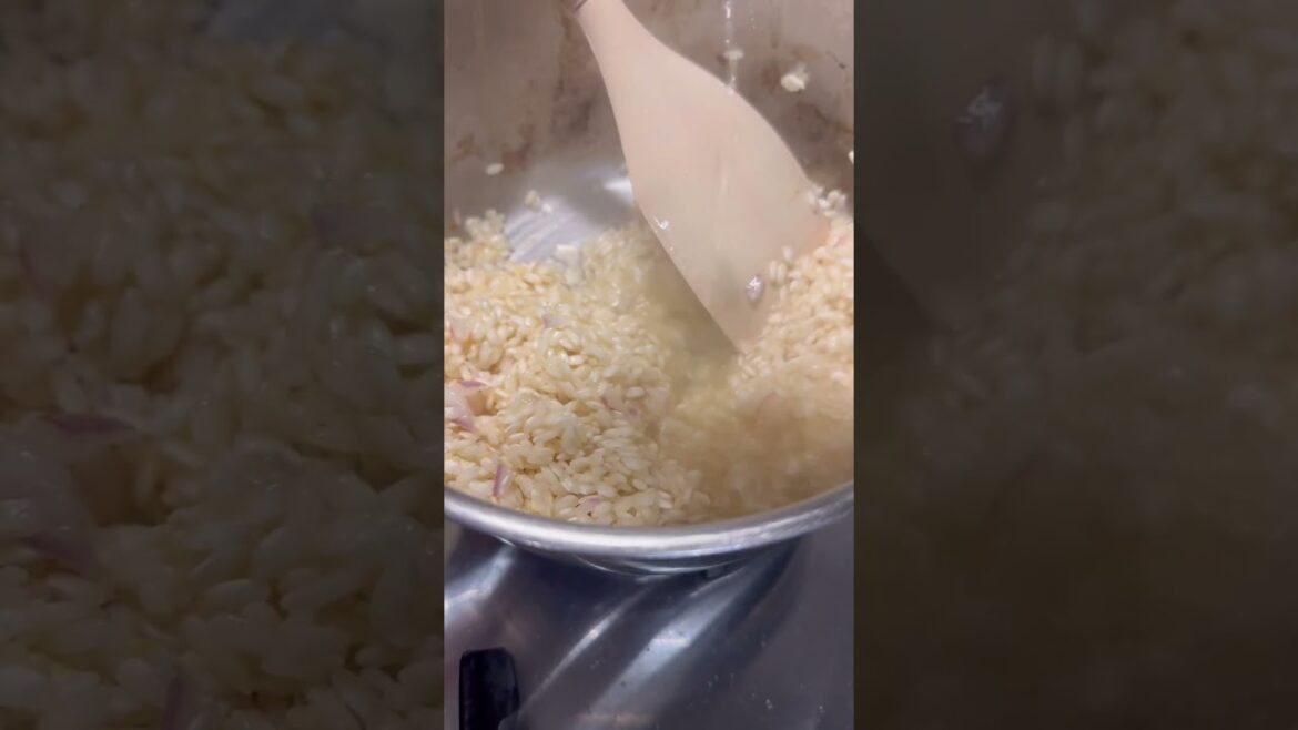 Risotto con i funghi porcini