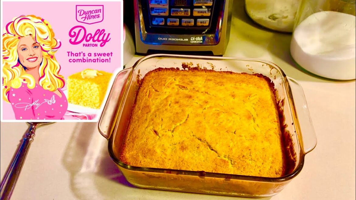 Duncan Hines Dolly Parton’s Sweet Cornbread • Quick and Easy Cornbread & Chili beans Recipe