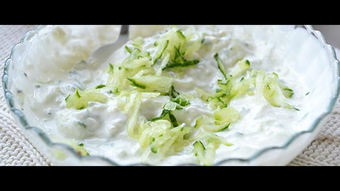 "Greek Tzatziki Sauce Delicious Recipe" "Sauces Recipes" [ASMR]