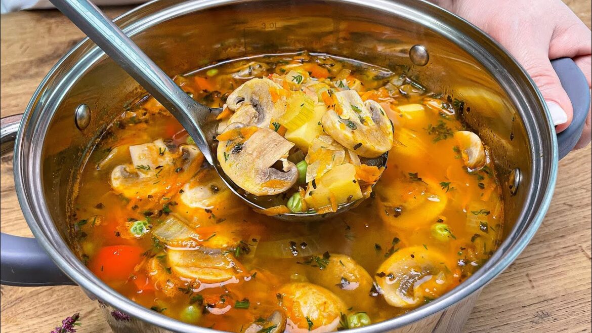 Die Suppe ist so lecker und sättigend, dass man sie jeden Tag essen kann! Rezept in 15 Minuten Die Suppe ist so lecker und sättigend, dass man sie jeden Tag essen kann! Rezept in 15 Minuten