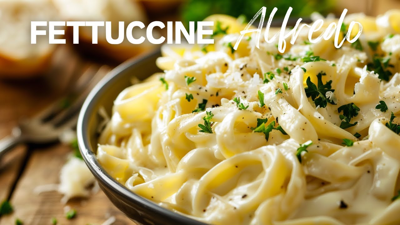 How to make THE OLIVE GARDEN'S | Fettuccine Alfredo - Dining and Cooking