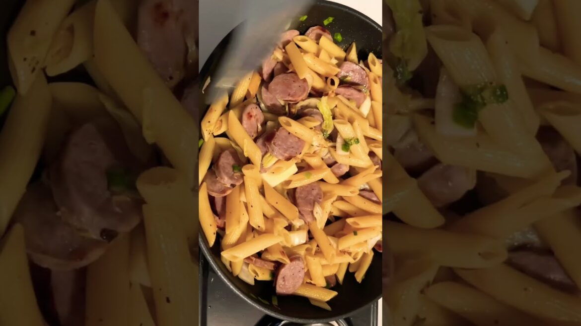 Quick Lunch With Asian-Style Pasta Quick Lunch With Asian-Style Pasta