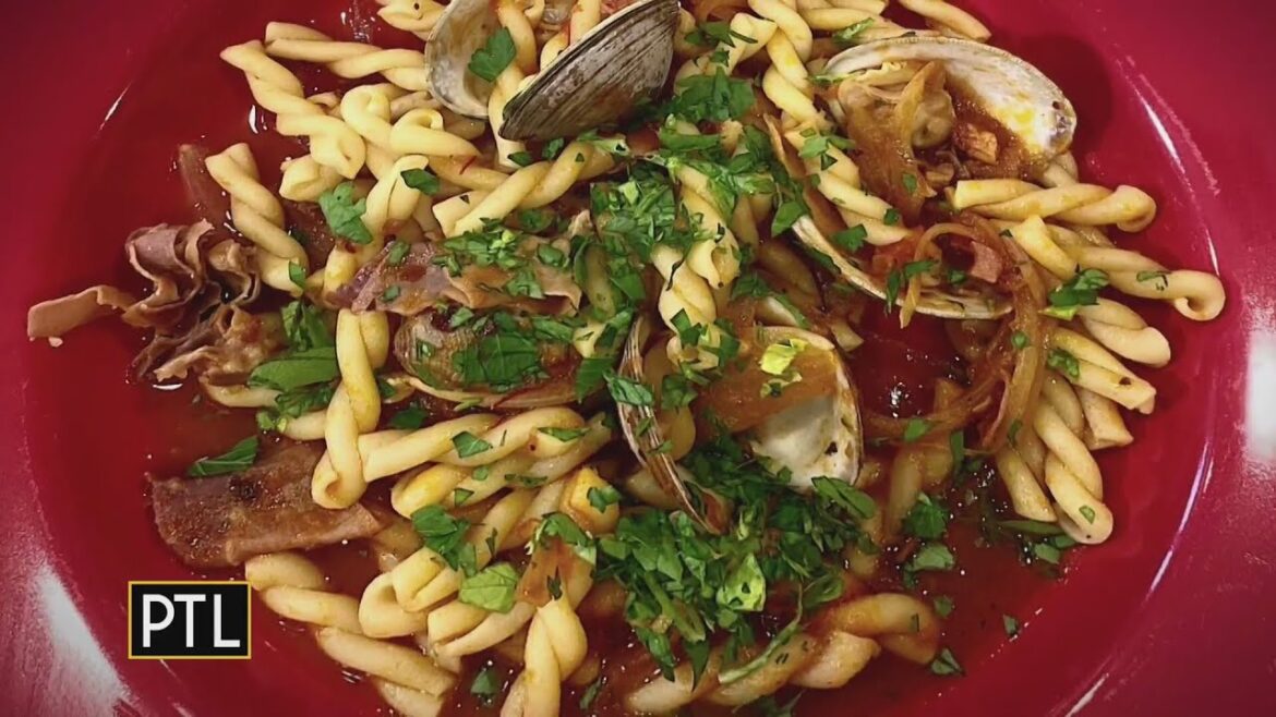 Cooking with Rania: Gemelli Pasta with Clams and Chiles Cooking with Rania: Gemelli Pasta with Clams and Chiles