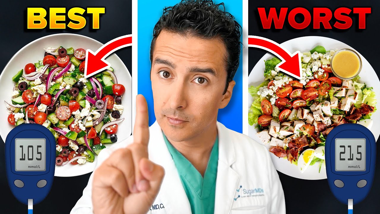 “5 Best & 5 Worst” [Tasty Salads] For Diabetics! Dining and Cooking