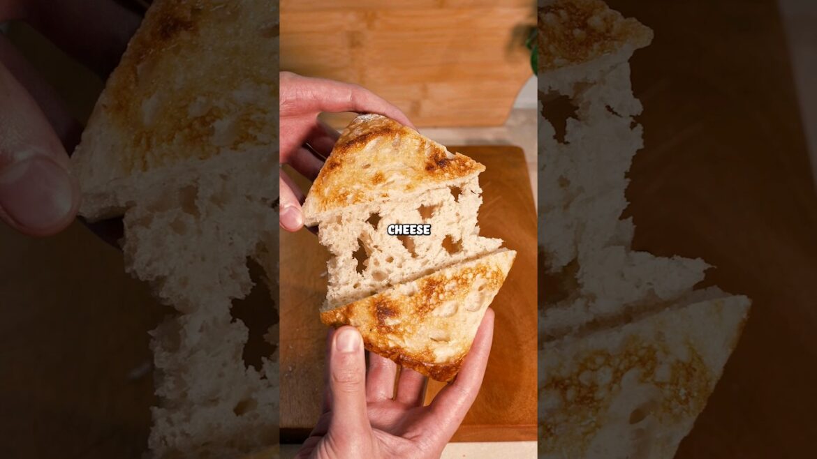 Making a grilled cheese sandwich using ONLY bread (no cheese)